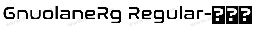 GnuolaneRg Regular字体转换 GnuolaneRg Regular字体转换